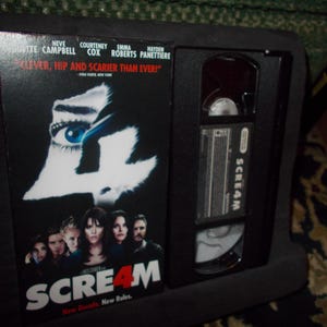 Scream 4 Horror VHS personalizzato