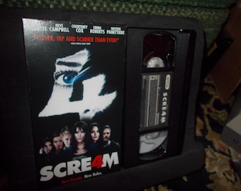 Scream 4 Horror VHS Custom