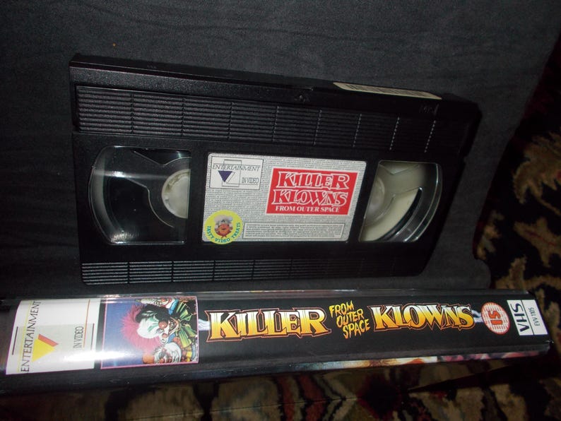 Killer Klowns From Outer Space Horror VHS - Etsy