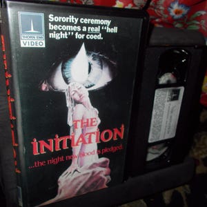The Initiation Horror VHS Custom