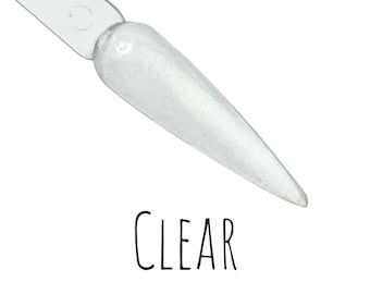 Clear dip powder for nails, nail dip powder, nail powder gift, nail manicure gift, dip nails, gift for nail tech, nail art