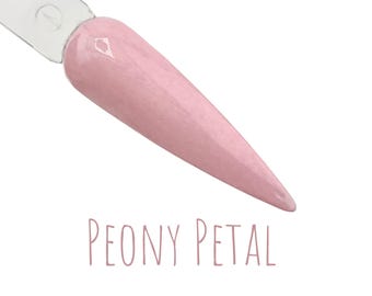 Peony Petal dip powder for nails, nail dip powder, nail powder gift, nail manicure gift, dip nails, gift for nail tech, nail art