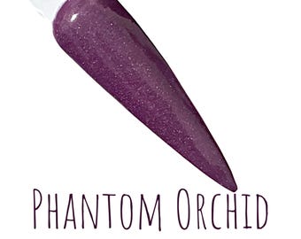 Phantom Orchid dip powder for nails, nail dip powder, nail powder gift, nail manicure gift, dip nails, gift for nail tech, nail art