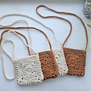 Sac à main floral bohème pour tout-petits | Sac pour tout-petit fille l Sac bandoulière pour fille | Porte-monnaie petite fille | Sac à main bohème pour tout-petit | Sac au crochet