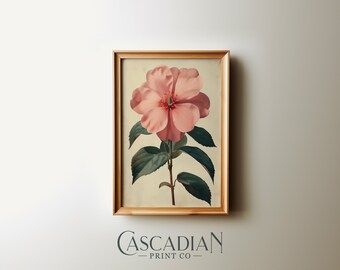 Flower Painting Still Life Floral Print | PRINTABLE Instant Download