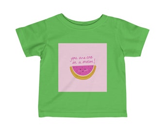 Watermeloen Baby Fine Jersey T-shirt