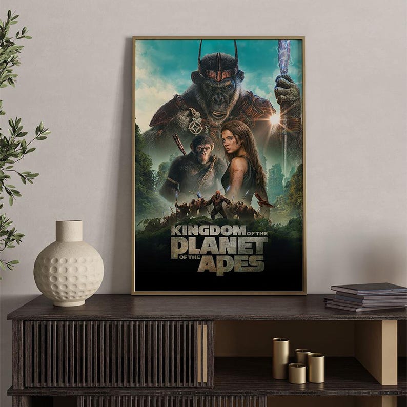 Kingdom of the Apes Movie Posters Wall Art Poster Home Decor