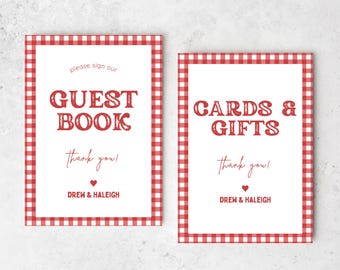 I Do BBQ Sign Template: Gifts, Guest Book, Cards (Digital Download)