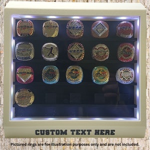 Custom Championship Ring Display Box