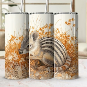 Bandicoot Tumbler Wrap PNG: Australian Wildlife Sublimation Design (Digital Download)