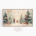Nutcracker Ballet Winter Forest: Watercolor TV Art (Digital Download) product logo