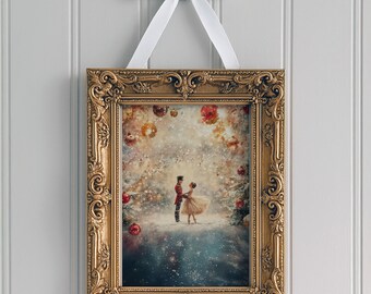 Vintage Nutcracker Ballet Print, Christmas Decor (Digital Download)