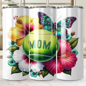 Envoltorio floral para vaso de mamá: Diseño de sublimación para el Día de la Madre (Descarga digital)