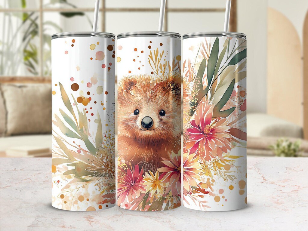 Quokka Contenitore Per Cibo MS Con Coperchio In Silicone | Vintage Floral 770 Ml | Ermetico, Antigoccia E Senza BPA