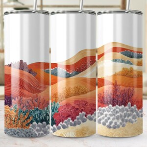 Australisches Outback 20 oz Tumbler Wrap, australischer dünner Becher PNG, Sublimationsdesign, digitaler Download