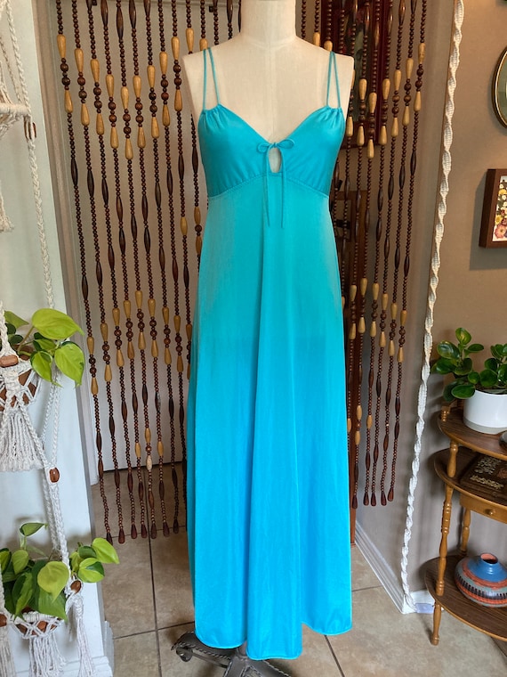 1950’s Cinderella nightgown 50’s blue slip 50’s li
