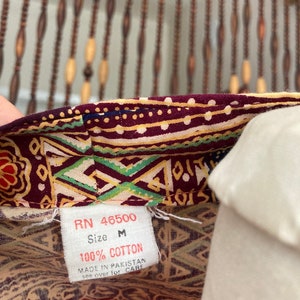 1970's Psychedelic Metallic Dashiki Kimono Caftan Dress