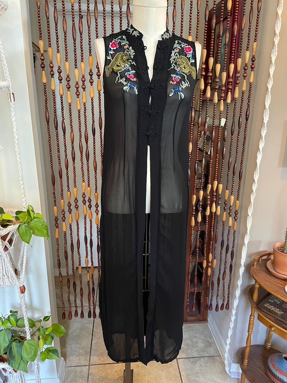 Sheer Embroidery Vest サイズ2 Sheer Embroidery Vest・White – Une Fille Aux Cheveux Noirs