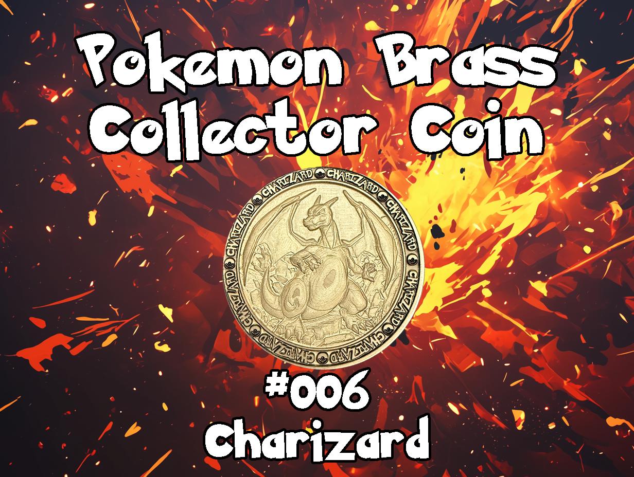 Charizard Coin - Etsy Ireland