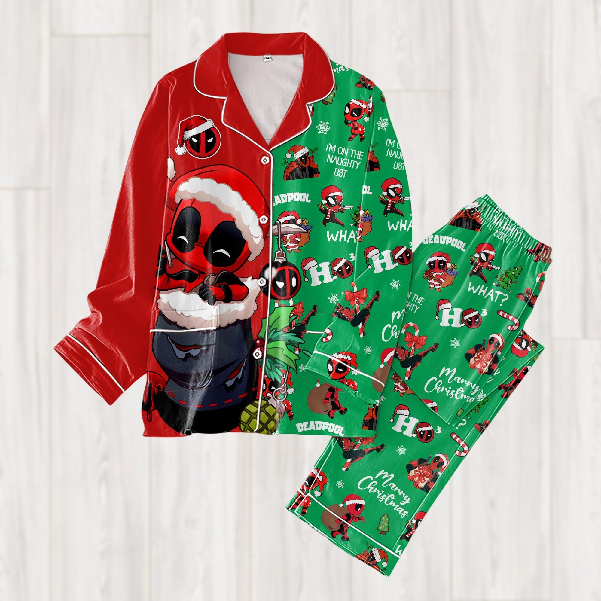 Marvel christmas pajamas adults hotsell