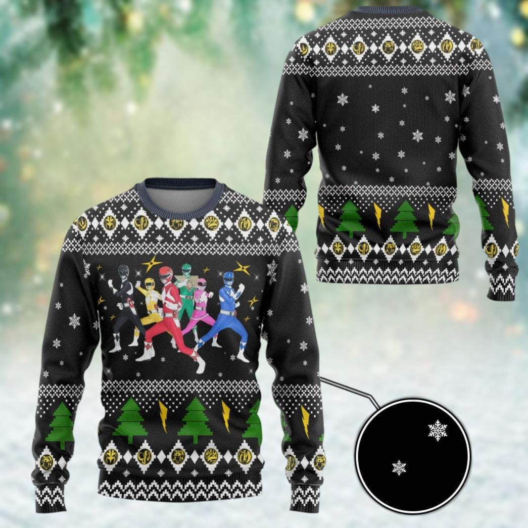 Power Ranger Xmas Etsy