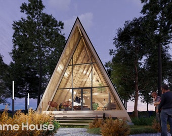 Tiny House Plans - AFrame.