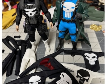 1/12 scale punisher suits only no figure