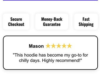 Trust Badge Rotating Review Box Code | Boost Website Trust & Sales | Easy-to-Customize HTML, CSS, JavaScript