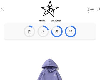 Compte à rebours circulaire interactif | HTML, CSS et JavaScript réactifs | Compatible Shopify