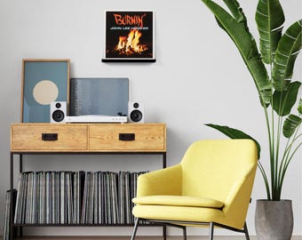 Vinyl Record Display Shelf - Floating Record ledge, Vinyl Storage, Record shelf, Father's Day Gift, Graduation Gift
