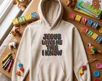 Lion Heart Clothing Co. | "Jesus Loves Me" Youth Hoodie