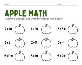 MATH ACTIVITIES