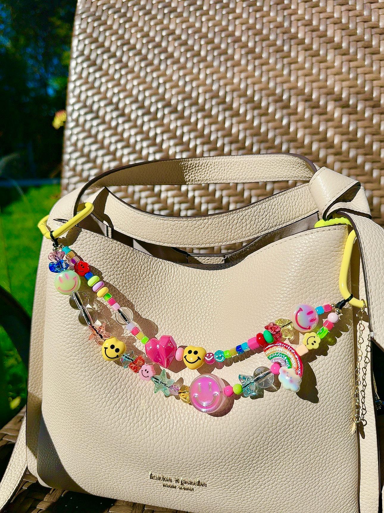 ★StringTing★Happy Shroomiee Smile ビーズ バッグチャーム String Ting Happy Shroomiee Smile ビーズ バッグチャーム