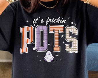 Camiseta "It's Frickin' Pots", camiseta del síndrome de Pots, camiseta divertida de Halloween, camiseta de disautonomía, camiseta del día de la llamarada, camiseta de concienciación sobre Spoonie Pots, enfermedad crónica
