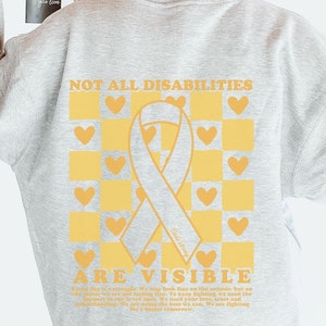 Endometriosis Sweatshirt Endo Strong Endo Warrior Sweatshirt Rare Disease Sweatshirt Spoonie Chronic Illness Flare Day Endo Awareness Ash