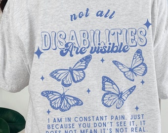 Pots Syndrome Shirt Pots Shirt Spoonie Chronic Illness Invisible Illness Hidden Disability Eds Mental Health Dysautonomia Shirt Fibromyalgia