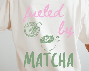Camiseta de matcha Suéter de verano para amantes del matcha para chica tomate Sudadera vegana Sudadera japonesa Sudadera de té Regalo de matcha Regalo para amantes del matcha