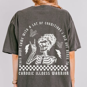 Sarcastic Chronic Illness Shirt Pots Syndrome Eds Spoonie Pots Shirt Invisible Illness Hidden Disability Ehlers Danlos Endometriosis