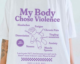 Fibromyalgia Shirt Fibromyalgia Warrior Fibro Shirt Hidden Disability Shirt Spoonie Flare Day Fibromyalgia Awareness Fibromyalgia Gift
