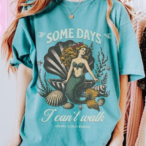 Pots Syndrome Shirt Spoonie Pots Shirt Hidden Disability Disability Shirt Mermaidcore Mermaidcore Clothing Sarcastic Chronic Illness Shirt