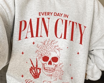 Pots Syndrome Disability Sweatshirt Pots Skeleton Sweater Multiple Sclerosis Lupus Eds Endometriosis Chronic Invisible Illness Flare Day