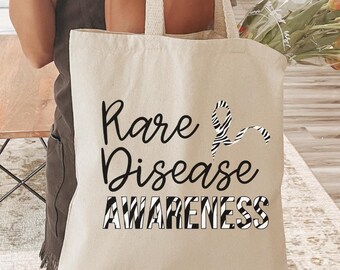 Disability Tote Bag Pots Syndrome Tote Bag Invisible Chronic Illness Rare Disease Tote Bag Lupus Eds Hidden Disability Tote Bag Fibromyalgia
