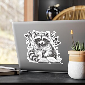 Anti Trump Sticker Subtle Fuck Trump Sticker Fuck Donald Trump Trump Sucks Raccoon Sticker Political Anti Trump Gift Never Trump Sticker 8" x 10"