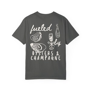 Camisa de ostras Camisa de ostras de Maine Camisa de champán Suéter de ostras Estilo inspirado en el océano Camisa de Cape Cod Estética costera Chica tomate Verano Pepper