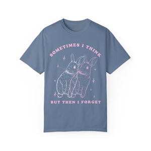 Adhd Funny Shirt Overstimulated Brain Fog Shirt Audhd Neurodiversity Shirt Autism Mom Shirt Weirdcore Shirt Hidden Disability Meme Shirt Blue Jean