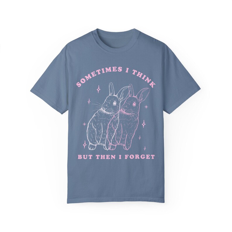 Adhd Funny Shirt Overstimulated Brain Fog Shirt Audhd Neurodiversity Shirt Autism Mom Shirt Weirdcore Shirt Hidden Disability Meme Shirt Blue Jean