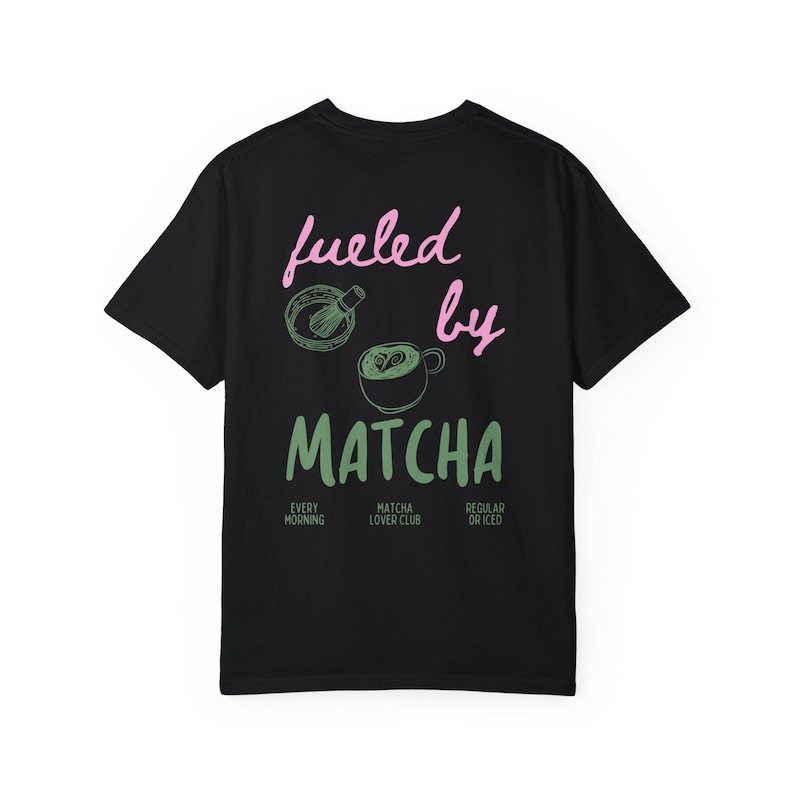 Matcha Shirt Tomato Girl Summer Matcha Lover Sweater Vegan Sweatshirt Japanese Sweatshirt Tea Sweatshirt Matcha Gift Matcha Lover Gift Black
