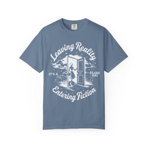 Flare Day Shirt Booktok Shirt Bookish Things Spoonie Pots syndrom Shirt Fibromyalgie Multiple Sklerose Eds Lupus Dysautonomia Diabetes Blue Jean