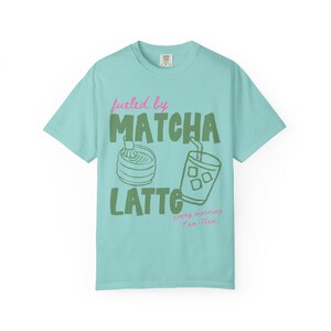 Matcha Shirt Matcha Lover Shirt Matcha Tshirt Matcha Latte T Shirt Matcha Club Shirt Matcha Tomato Girl Matcha Apparel Matcha Lover Gift Chalky Mint