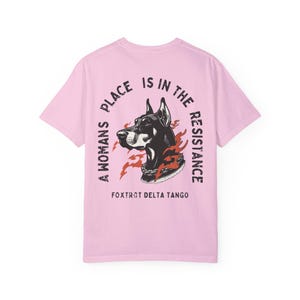 FDT Shirt Subtiler Fick Donald Trump Shirt Trump saugt Dobermann Shirt Politisches Anti-Trumpf-Shirt Niemals Trumpf-Shirt Anti-Trumpf-Geschenk Blossom